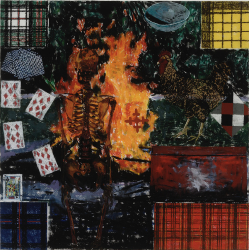 Jennifer Bartlett, Elements: Fire, 1990